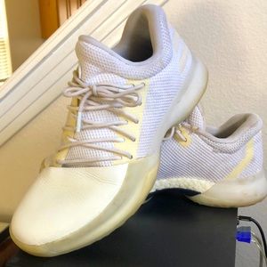 Size nine basketball sneakers